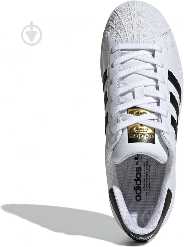 Кросівки жіночі демісезонні Adidas SUPERSTAR W FV3284 р.40 білі - фото 9