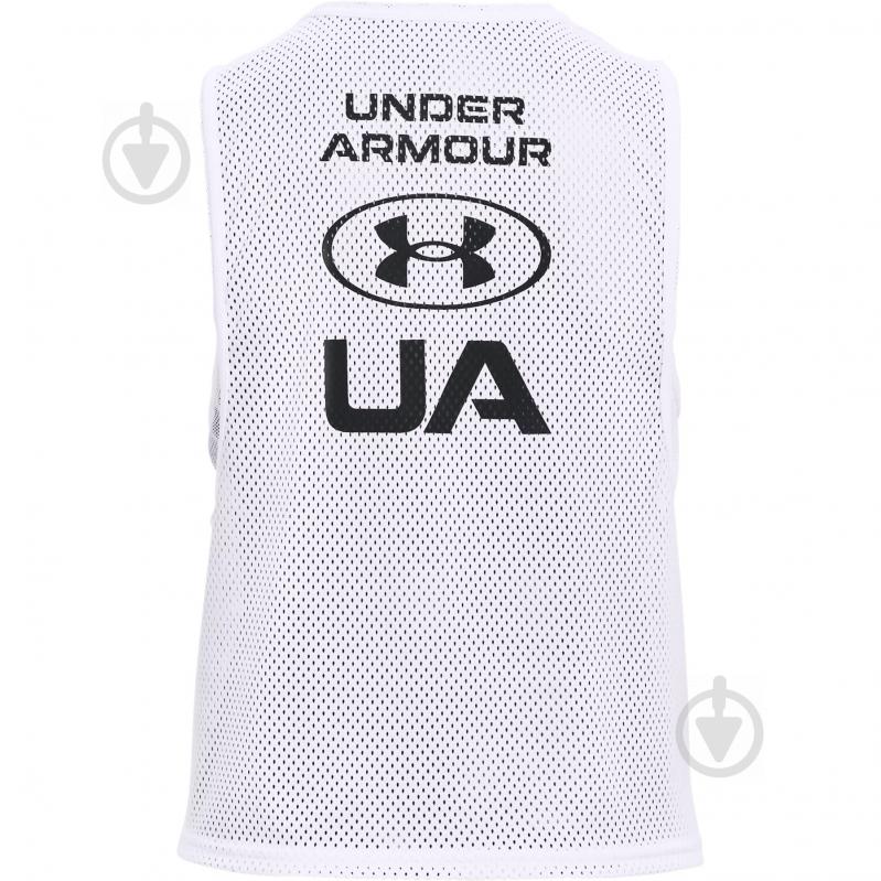 Майка Under Armour UA HG Armour Muscle Msh Tank 1360835-100 р.L белый - фото 2