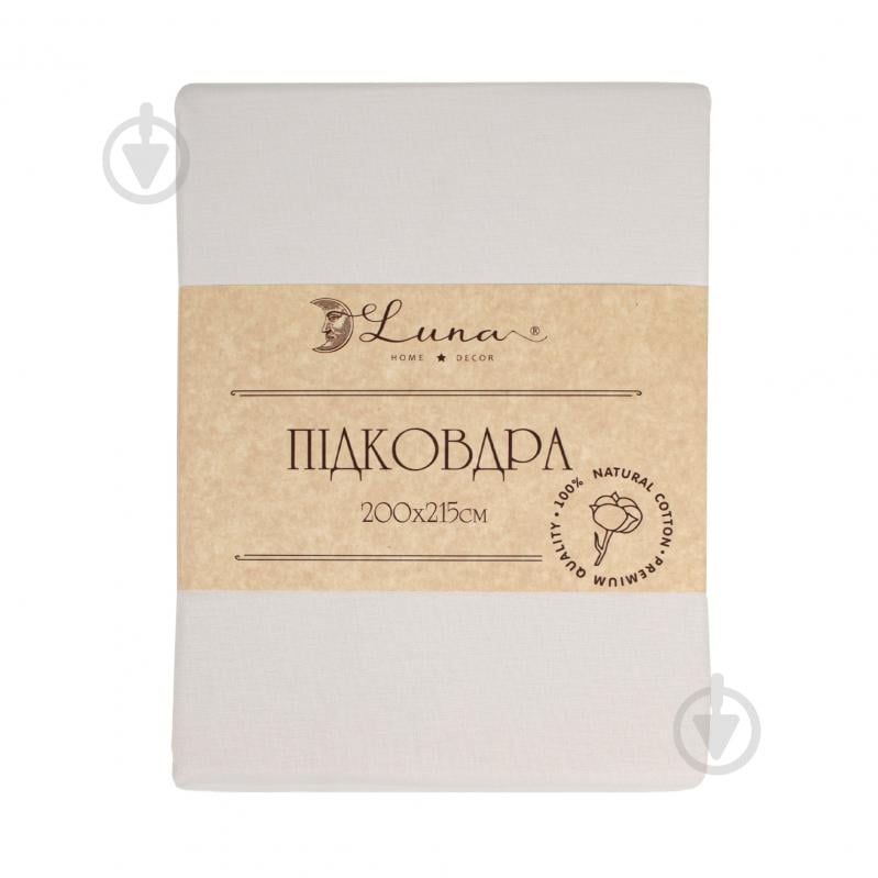 Пододеяльник Моно 200x215 см бежевый - фото 1 Пододеяльник Моно 200x215 см бежевый - фото 1