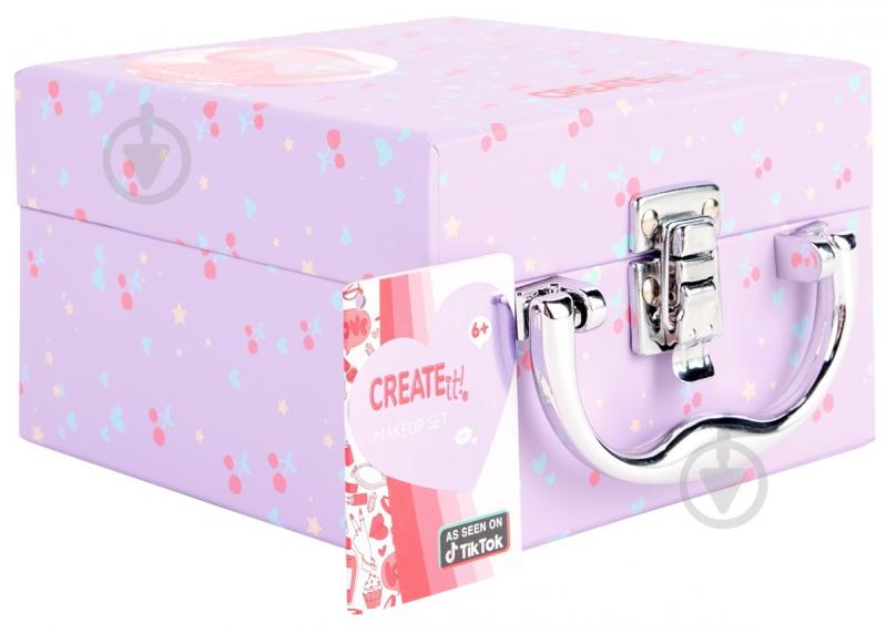 Набор детской декоративной косметики CREATE IT! в сиреневом кейсе на замке - фото 2 Набор детской декоративной косметики CREATE IT! в сиреневом кейсе на замке - фото 2