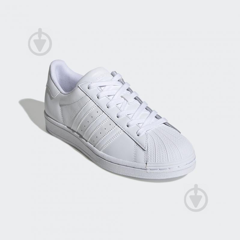 Кроссовки женские демисезонные Adidas SUPERSTAR W FV3285 р.40 белые - фото 4