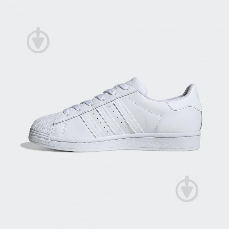 Кроссовки женские демисезонные Adidas SUPERSTAR W FV3285 р.40 белые - фото 6