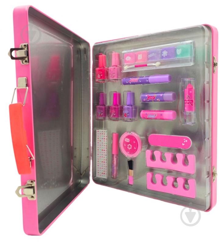 Набір дитячої декоративної косметики CREATE IT! Неон/Глітер у кейсі - фото 3