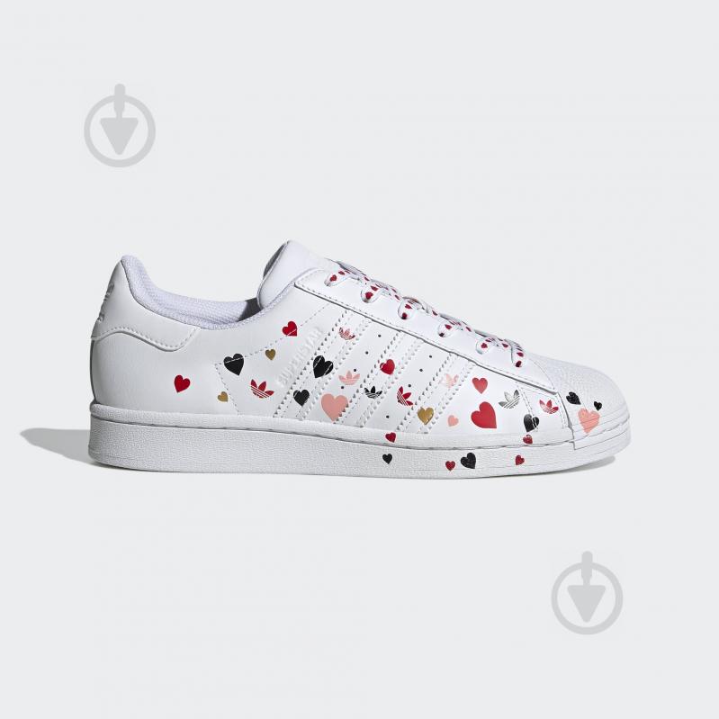 Кроссовки женские демисезонные Adidas SUPERSTAR W FV3289 р.36 2/3 белые - фото 1