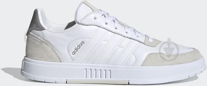 Кроссовки мужские зимние Adidas COURTMASTER FV8106 р.43 1/3 белые - фото 1