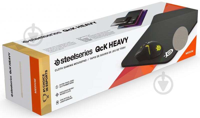 Ігрова поверхня SteelSeries QcK Heavy Medium (SS63827) - фото 2