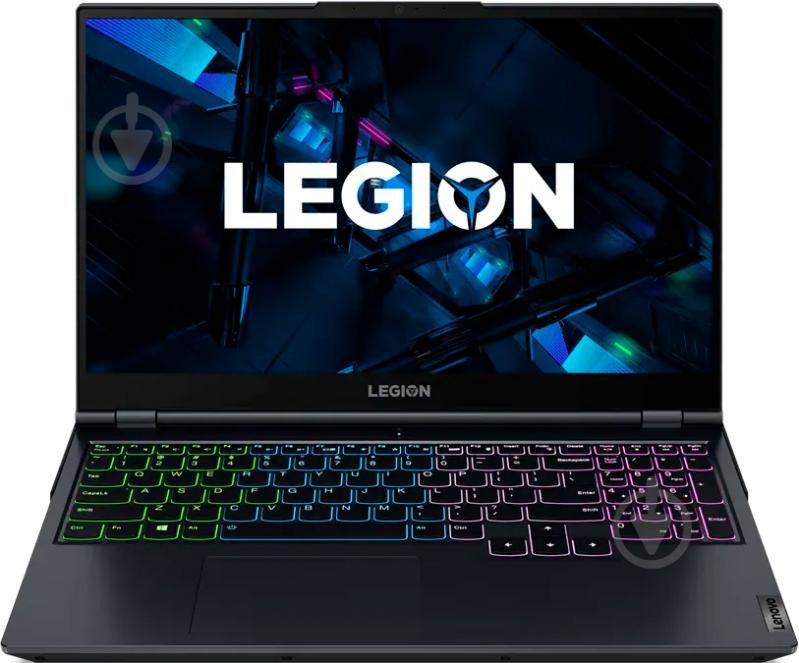 Ноутбук Lenovo Legion 5 15ITH6 15,6" (82JK00M7RA) phantom blue - фото 1 Ноутбук Lenovo Legion 5 15ITH6 15,6" (82JK00M7RA) phantom blue - фото 1