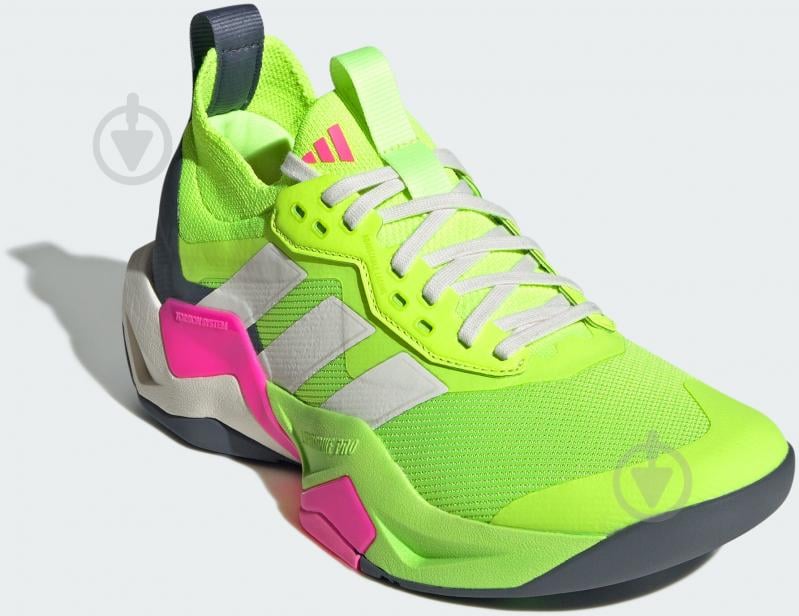 Кроссовки женские Adidas RAPIDMOVE ADV 2 TRA JI3904 р.38 2/3 салатовые - фото 3