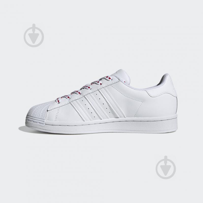 Кроссовки женские демисезонные Adidas SUPERSTAR W FV3289 р.38 2/3 белые - фото 6