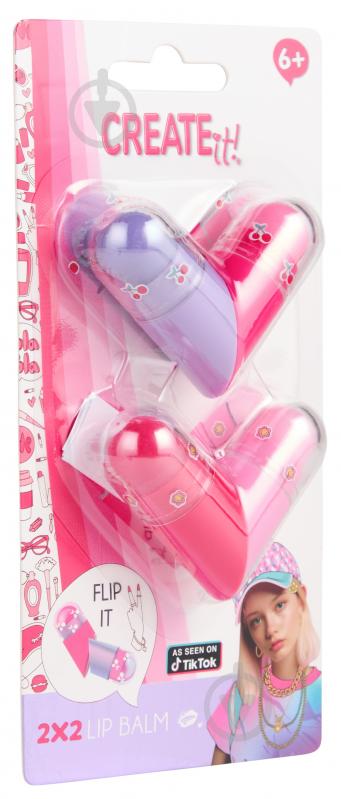 Набор блесков для губ CREATE IT! Флип-Сердечки - фото 2 Набор блесков для губ CREATE IT! Флип-Сердечки - фото 2