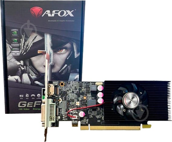 Відеокарта AFOX GeForce GT 1030 2GB GDDR5 64bit (AF1030-2048D5L5-V2) - фото 1