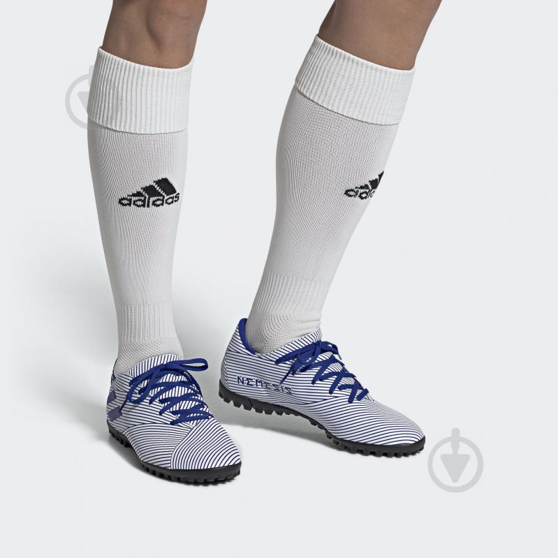 Cороконіжки Adidas NEMEZIZ 19.4 TF FV3315 р.45 1/3 білий - фото 10