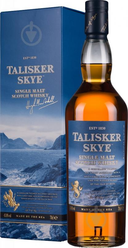 Виски Talisker skye 45,8% в подарочной упаковке 0,7 л - фото 1