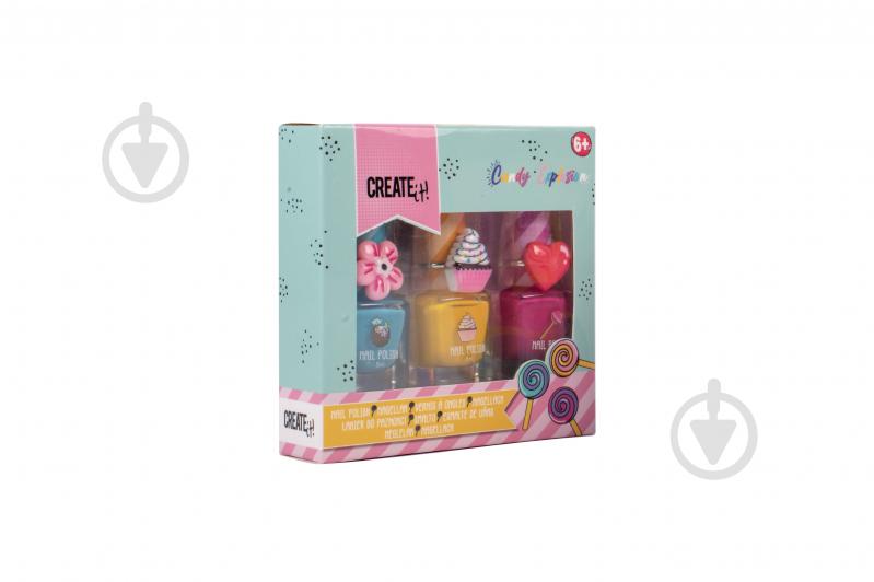 Набор лаков для ногтей CREATE IT! с колечками - фото 5 Набор лаков для ногтей CREATE IT! с колечками - фото 5