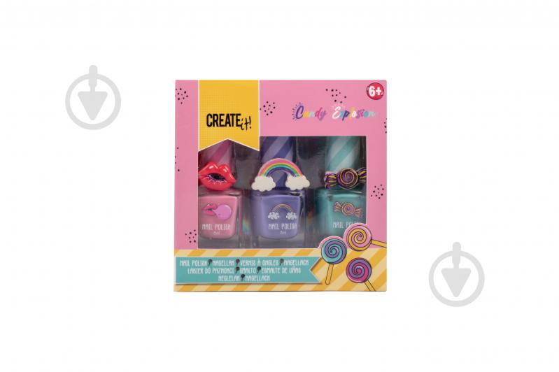 Набор лаков для ногтей CREATE IT! с колечками - фото 4 Набор лаков для ногтей CREATE IT! с колечками - фото 4