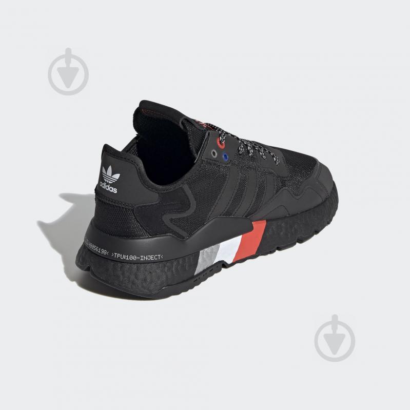 Кросівки чоловічі демісезонні Adidas NITE JOGGER FV3788 р.42 2/3 чорні - фото 5