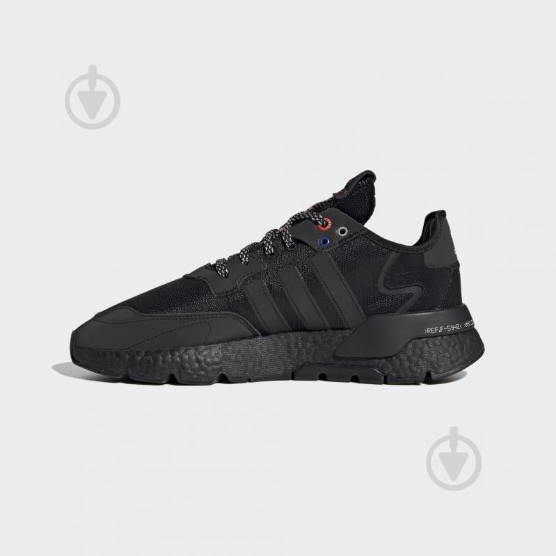 Кроссовки мужские демисезонные Adidas NITE JOGGER FV3788 р.44 черные - фото 6