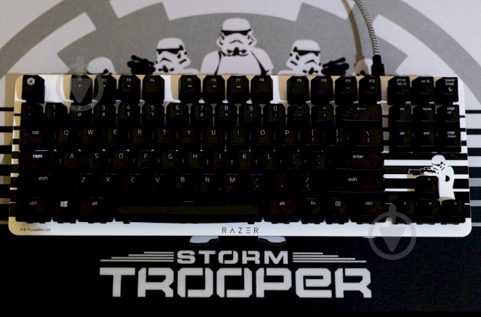 Клавіатура Razer BlackWidow Lite Stormtrooper (RZ03-02640800-R3M1) white - фото 4