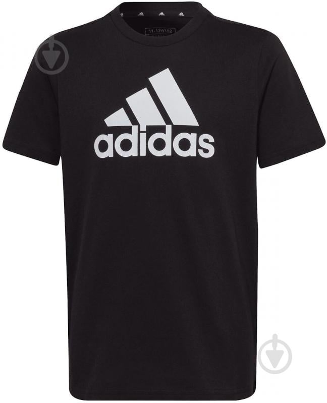 Футболка Adidas Essentials Big Logo IC6855 р.176 черный - фото 1