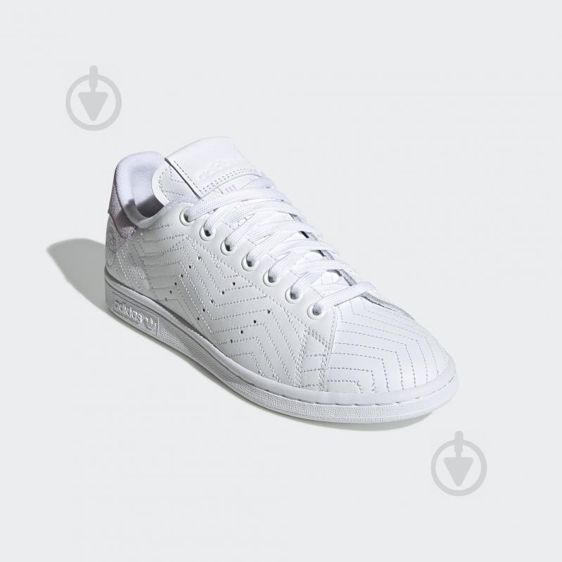 Кроссовки женские демисезонные Adidas STAN SMITH W FV4067 р.37 1/3 белые - фото 4