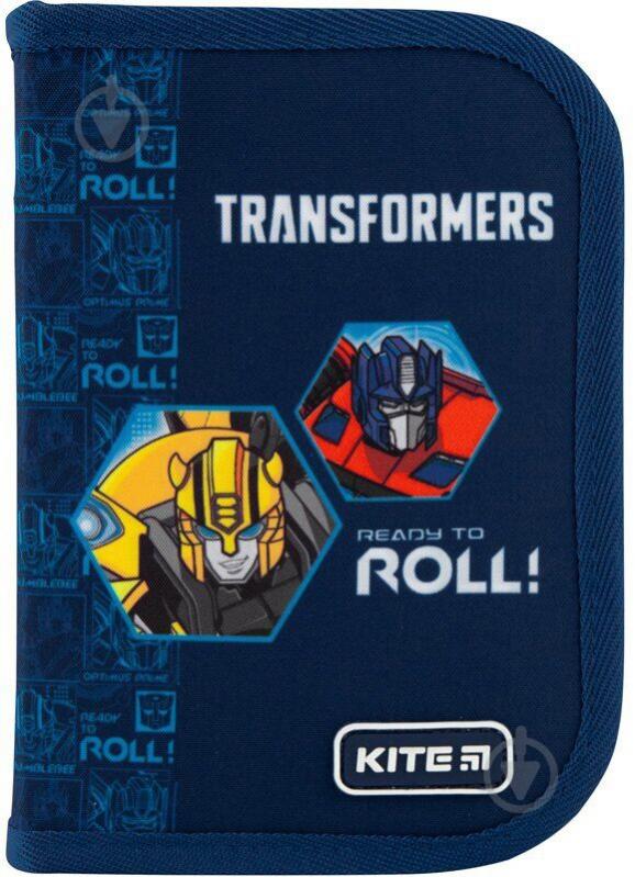 Пенал TF20-621 KITE синий с рисунком - фото 1