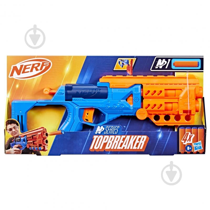Бластер Nerf Топбрейкер серія Nerf N Series G0877 - фото 3