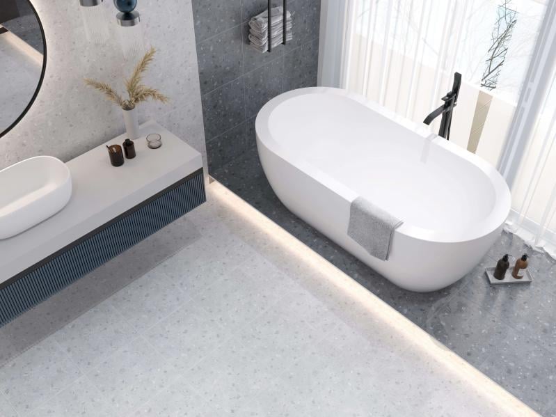 Плитка Golden Tile Comelpane grey CP2830 40х40 см - фото 2
