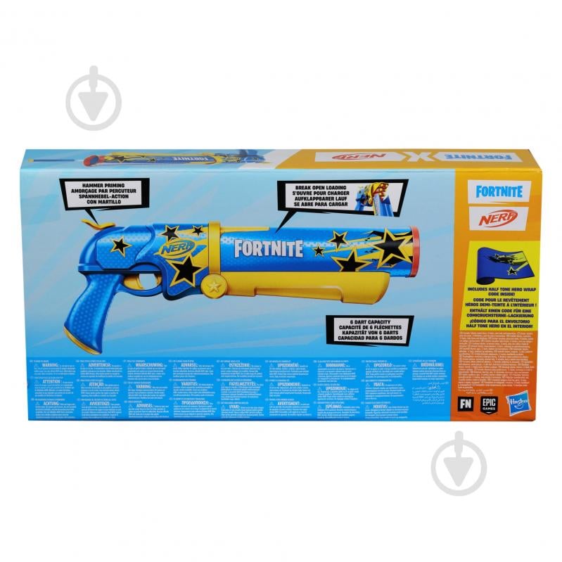 Бластер Nerf серия Fortnite F8947 - фото 4 Бластер Nerf серия Fortnite F8947 - фото 4