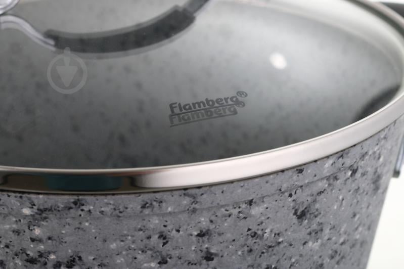 Каструля зі скляною кришкою Silver 2,6 л BF1220 Flamberg - фото 5