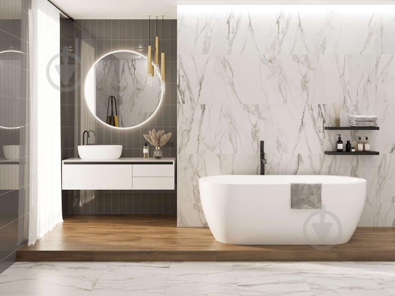 Плитка Golden Tile Marmo Verona white MV0520 60х60 см - фото 2