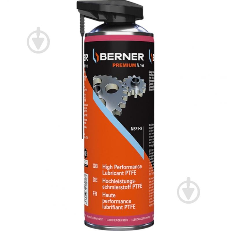 Універсальне біле мастило з PTFE Berner Premium 500 мл - фото 1 Універсальне біле мастило з PTFE Berner Premium 500 мл - фото 1