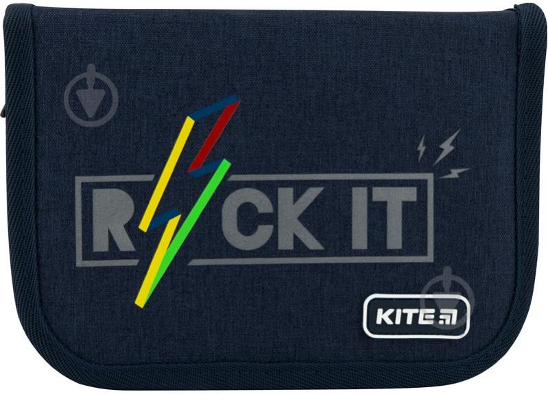 Пенал K20-622-10 KITE синий с рисунком - фото 1