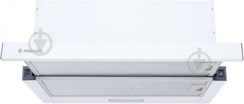 Витяжка Minola HTL 6814 WH 1200 LED - фото 1 Витяжка Minola HTL 6814 WH 1200 LED - фото 1