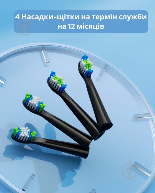 Насадки для электрической зубной щетки Bitvae Bit-D2-Bl - фото 2 Насадки для электрической зубной щетки Bitvae Bit-D2-Bl - фото 2