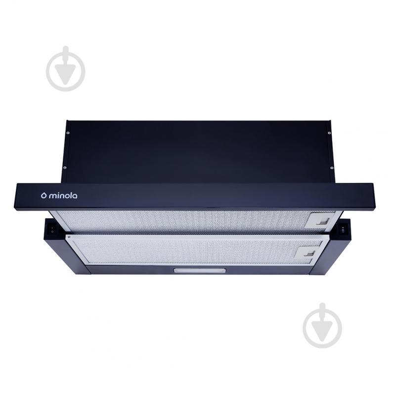 Вытяжка Minola HTL 6314 BL 750 LED телескопическая - фото 1