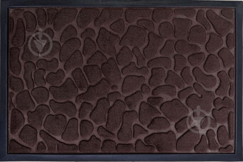 Коврик Relana R06 dark brown 40x60 см - фото 1