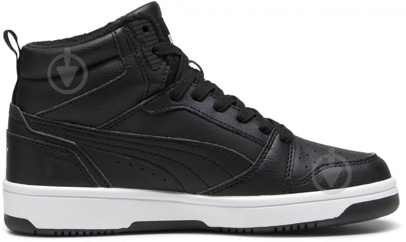 Черевики Puma Rebound V6 Mid WTR Jr 39468501 р.37,5 чорний - фото 2 Черевики Puma Rebound V6 Mid WTR Jr 39468501 р.37,5 чорний - фото 2