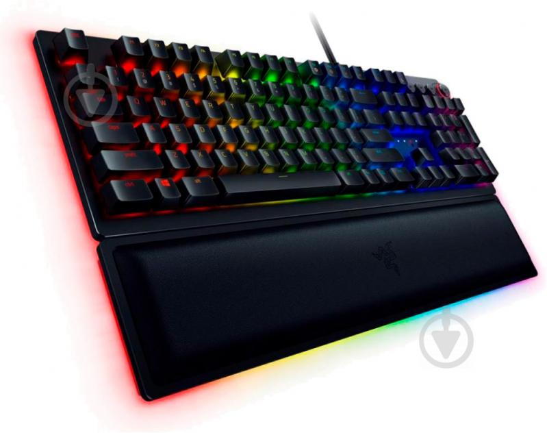 Клавиатура Razer Huntsman Elite Clicky Optical switch RU (RZ03-01870700-R3R1) black - фото 2