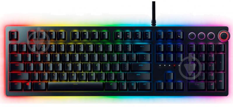 Клавіатура Razer Huntsman Elite Clicky Optical switch RU (RZ03-01870700-R3R1) black - фото 4