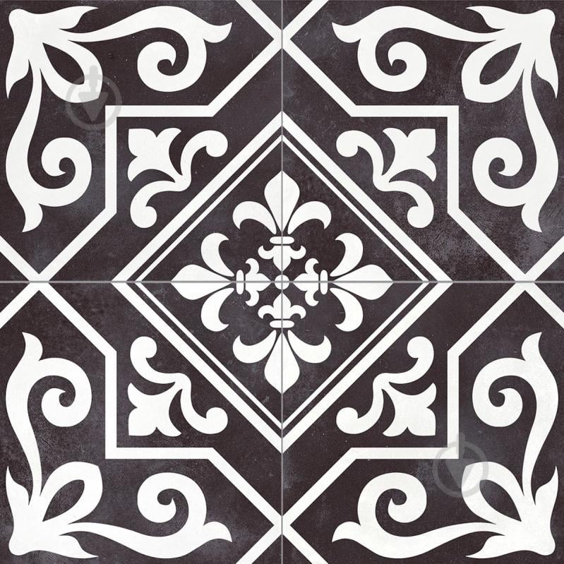 Плитка PERONDA Ayala Black Reverse 45,2x45,2 см - фото 1