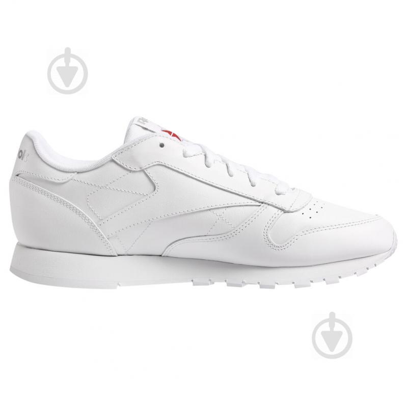 Кроссовки женские демисезонные Reebok CL LTHR 2232 р.35 белые - фото 3