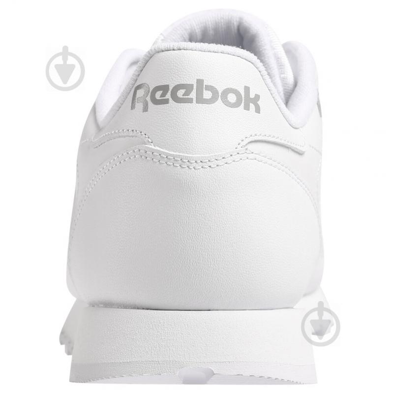 Кроссовки женские демисезонные Reebok CL LTHR 2232 р.35 белые - фото 4