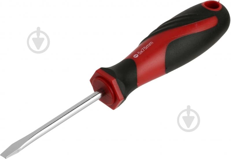 Отвертка Topex SL5×75 мм 39D628 - фото 1