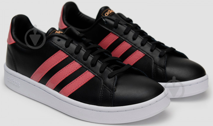 Кроссовки женские Adidas GRAND COURT FW0798 р.37 1/3 черные - фото 1