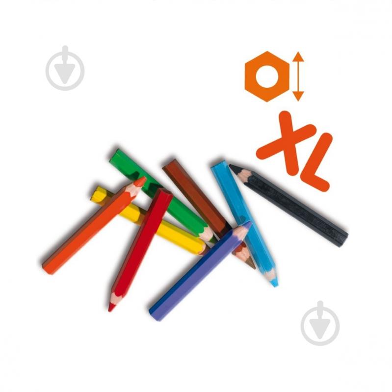 Олівці воскові My first Веселка 14416S SES - фото 2