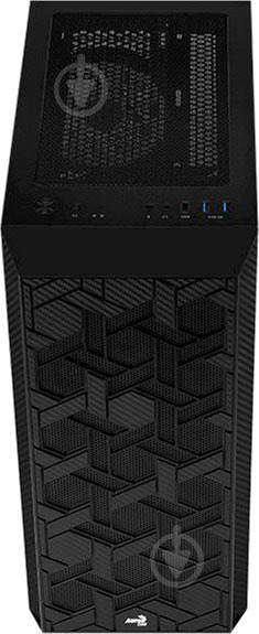 Корпус AeroCool Hive FRGB Black (Hive-G-BK-v2) - фото 3