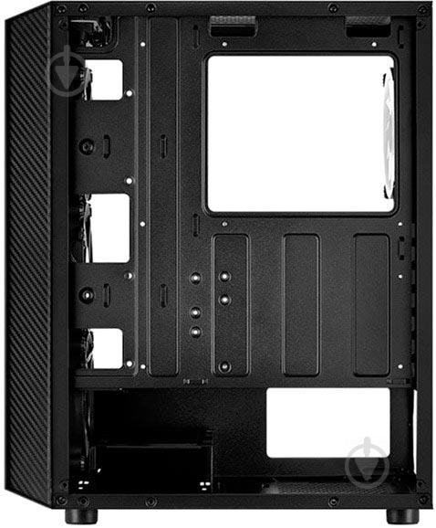 Корпус AeroCool Hive FRGB Black (Hive-G-BK-v2) - фото 7