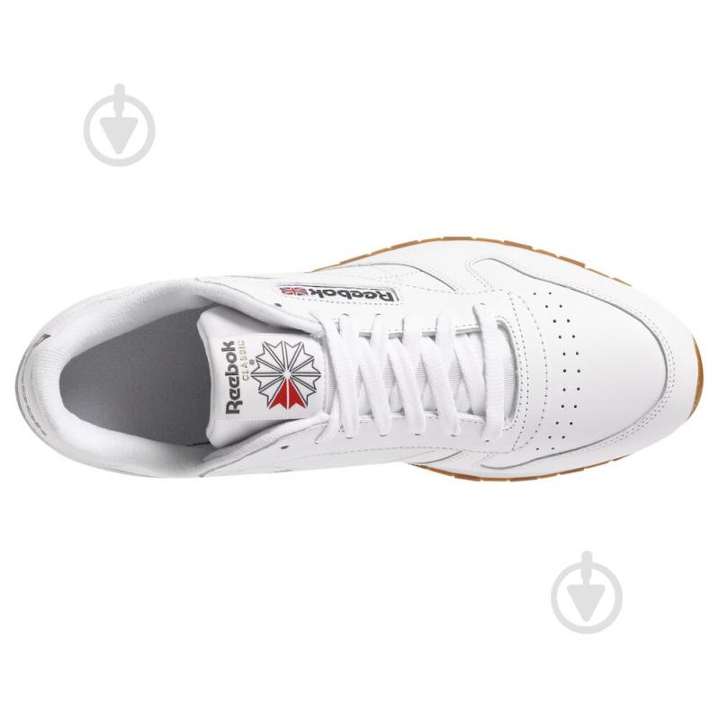 Кроссовки мужские демисезонные Reebok CL LTHR 49799 р.42 белые - фото 6 Кроссовки мужские демисезонные Reebok CL LTHR 49799 р.42 белые - фото 6