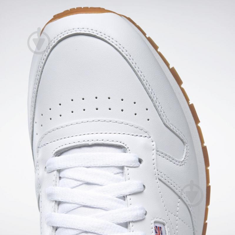 Кроссовки мужские демисезонные Reebok CL LTHR 49799 р.42 белые - фото 8 Кроссовки мужские демисезонные Reebok CL LTHR 49799 р.42 белые - фото 8