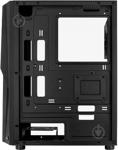 Корпус AeroCool Mecha Black Mid Tower RGB Glass side panel (Mecha-G-BK-v1) - фото 6